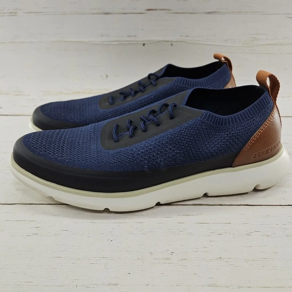 Cole Haan Zerogrand Omni Sneaker Mens Size 9 M Marine Blue Shoes Sneakers C34656